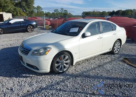2007 Infiniti M45 из США, поврежденный, VIN JNKBY01EX7M400306